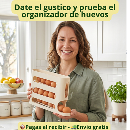 Organizador de huevos Diseño y elegancia a tu alcance