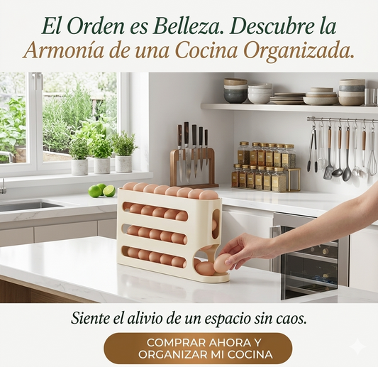 Organizador de huevos Diseño y elegancia a tu alcance