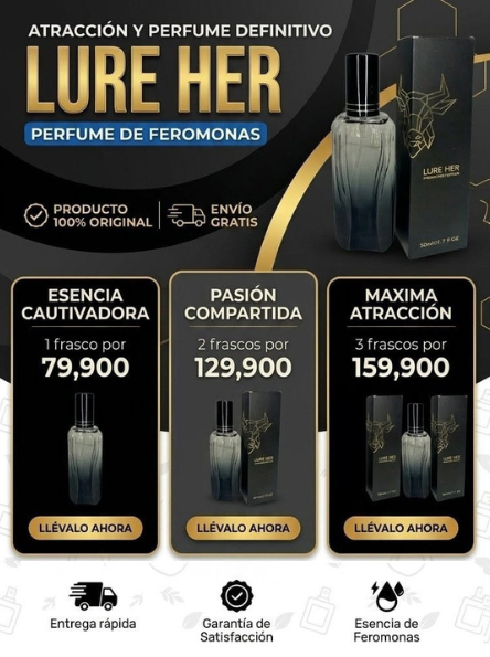 Perfume de Feromonas Lure Her